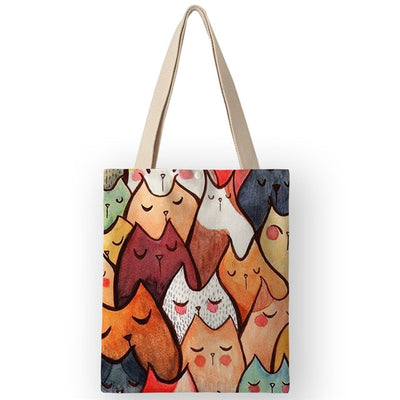 Canvas Cat Tote - Gravy Season