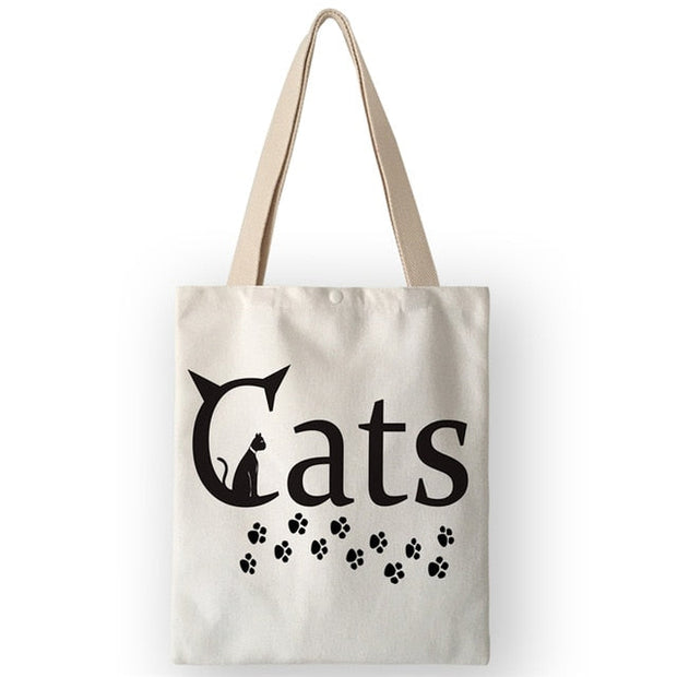 Canvas Cat Tote - Gravy Season