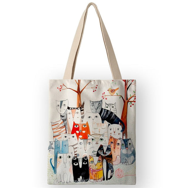 Canvas Cat Tote - Gravy Season